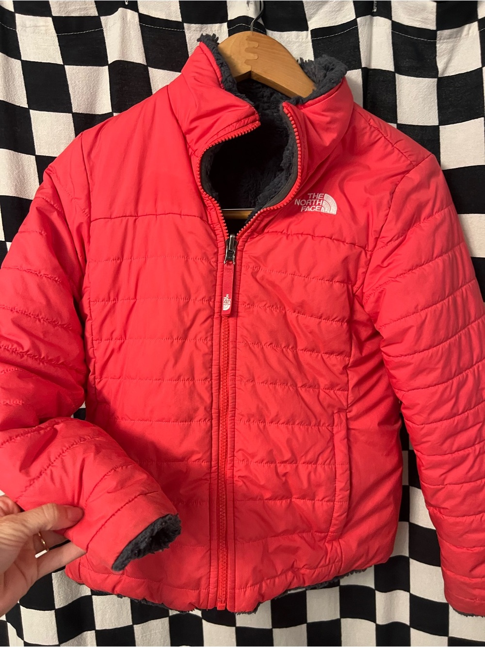 The North Face Girls Mossbud Swirl Reversible Jacket